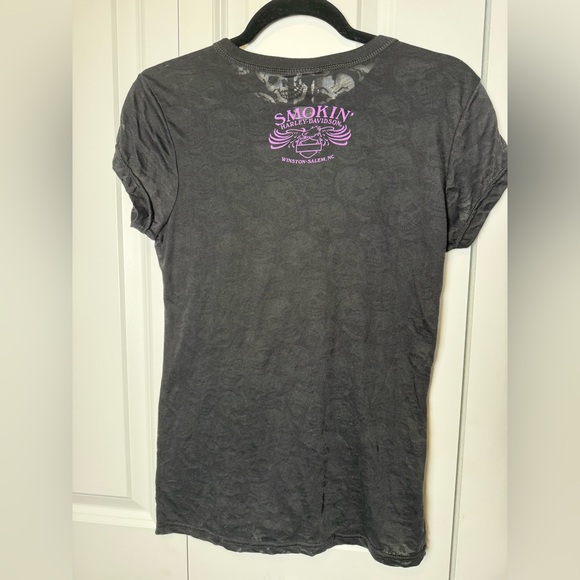 Harley Davidson women’s skull tee - Picture 5 of 5